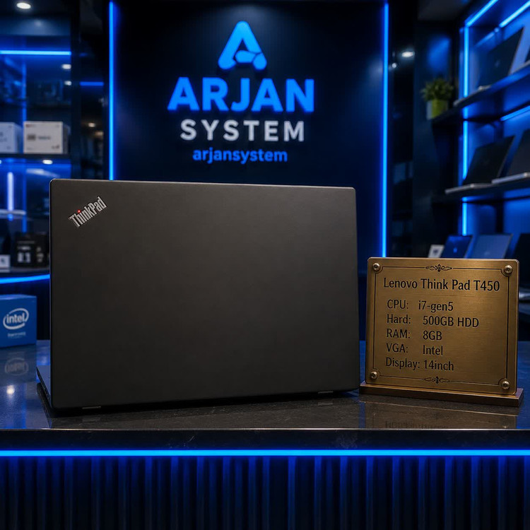 لپتاپ لنوو مدل t450 سری i7