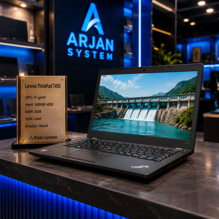 لپتاپ لنوو مدل t450 سری i7