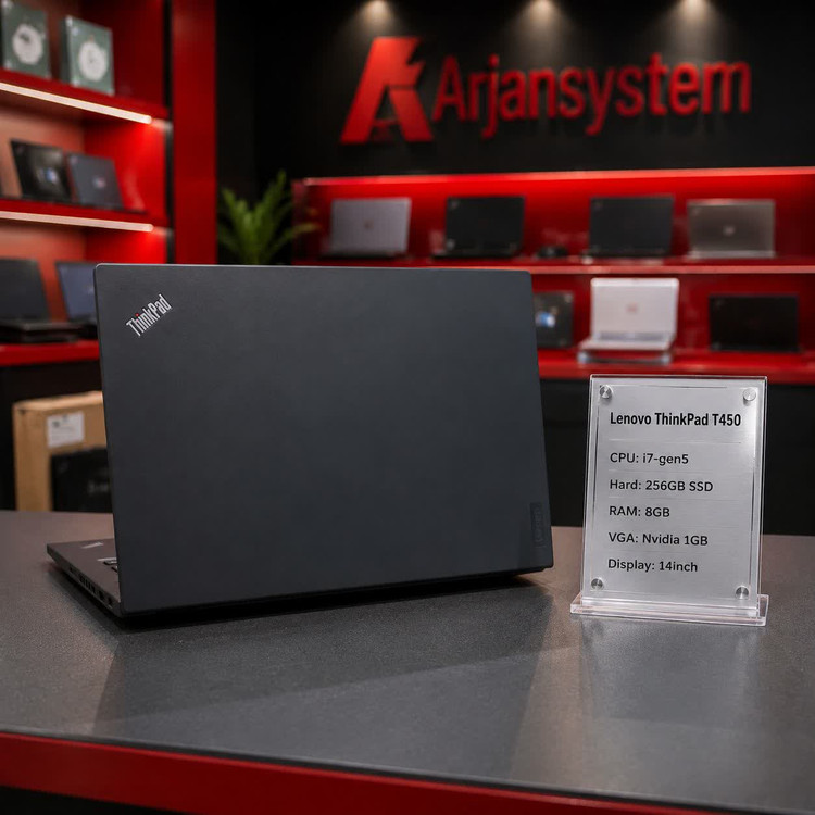 لپتاپ لنوو مدل t450 سری i7 گرافیکدار