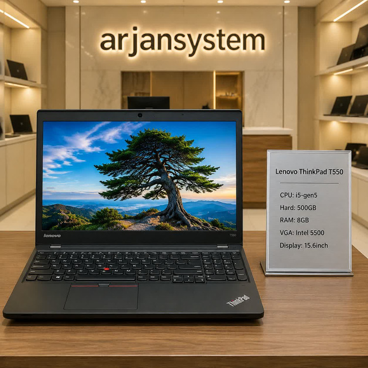 لپتاپ لنوو مدل T550