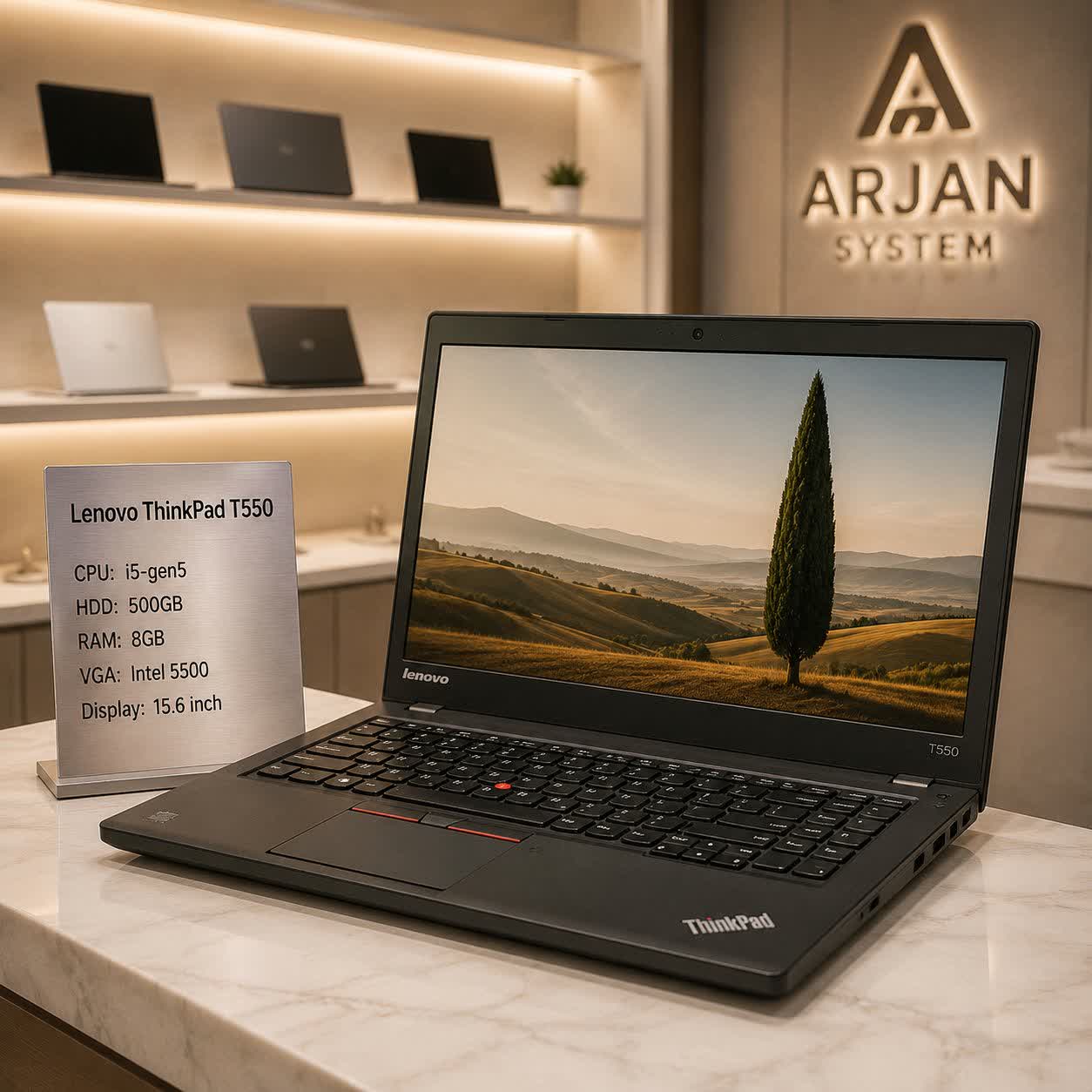 لپتاپ لنوو مدل T550