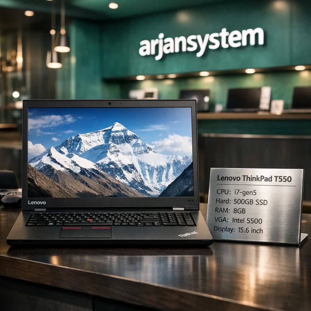 لپتاپ لنوو مدل T550