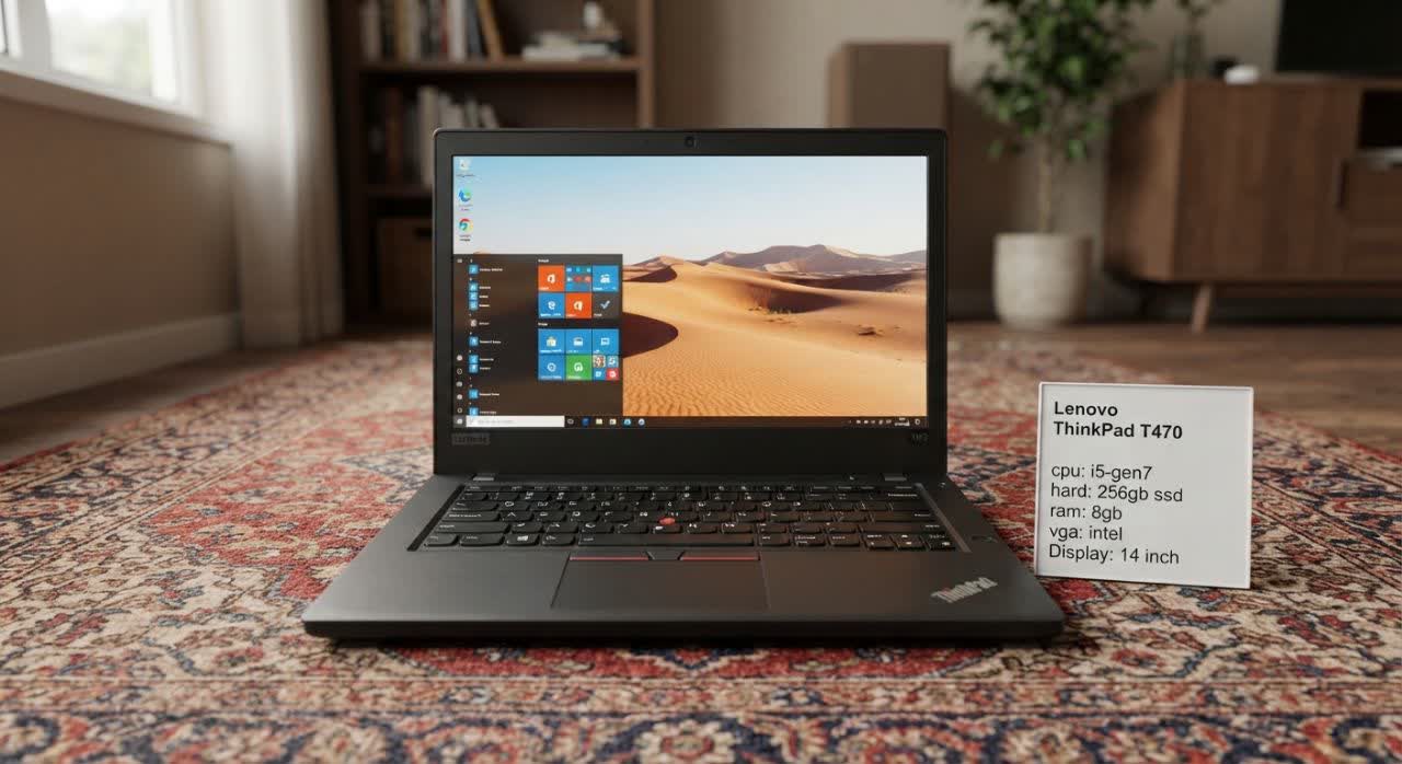 لپتاپ لنوو مدل T470