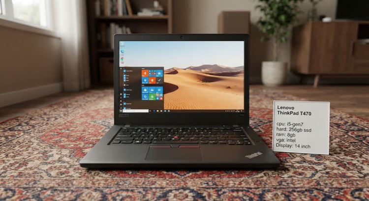 لپتاپ لنوو مدل T470