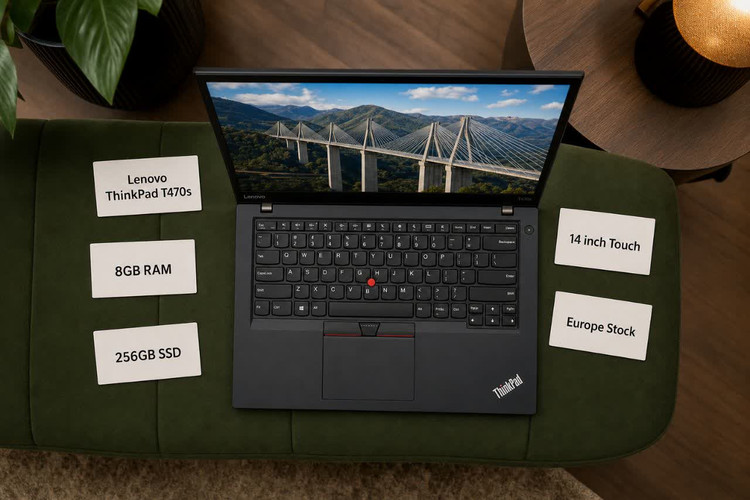 لپتاپ لنوو مدل T470s تاچ